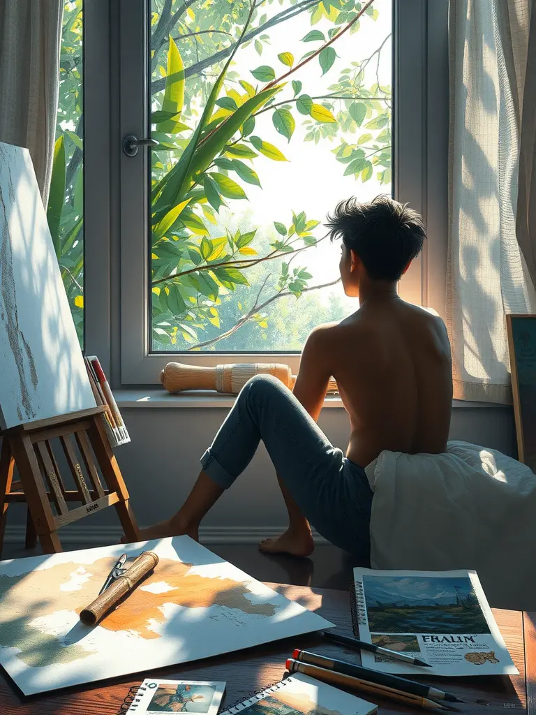 Verken de relaxende reis van kunst die de geest perspectief geeft.