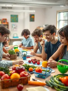 Gli studenti utilizzano strumenti innovativi per esplorare nuovi ambiti della salute.