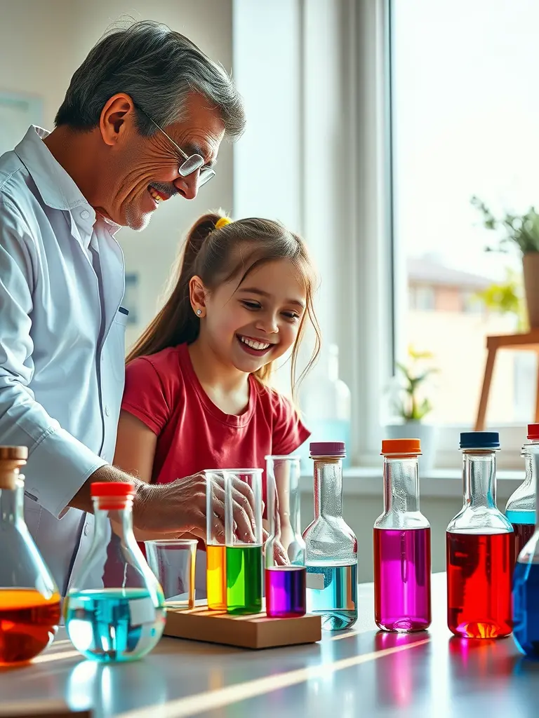 Ouers en kinders werk saam om nuwe maniere te verken om die wysheid van ouer mense te eksperimenteer.
